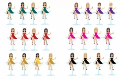 Party Girl & Martini - Cocktail Girl - Illustration Product Image 2