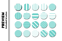 Basic Patterns 2.0 Procreate Brushes Product Image 2