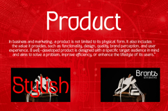 Nemonics - Modern Display Typeface Product Image 2