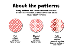 Mid Century Modern Patterns 2.0 Procreate Brushes Product Image 3