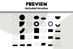 Procreate Basic Shapes 1.0 Stamp Brushes Product Image 3