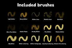Glitter &amp; Sparkle 2.0 | 72 Glitter Brushes for Procreate Product Image 3