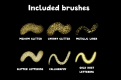Glitter &amp; Sparkle 1.0 | 24 Glitter Brushes for Procreate Product Image 3