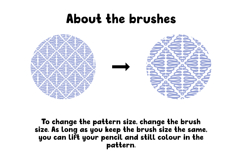 Building Patterns 1.0 Procreate Brushes Product Image 4