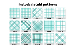 Plaid Patterns 2.0 for Procreate | 15 Multistep Brushes Product Image 4