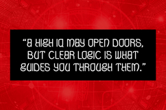 Nemonics - Modern Display Typeface Product Image 4