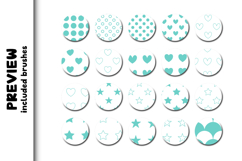 Basic Patterns 2.0 Procreate Brushes Product Image 4