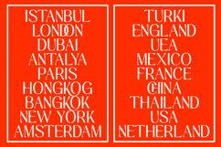 Mosffets - Modern Display Typeface Product Image 5