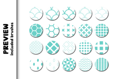 Basic Patterns 2.0 Procreate Brushes Product Image 5