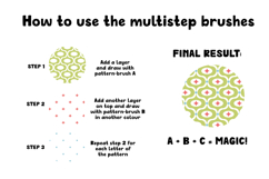 Mid Century Modern Patterns 2.0 Procreate Brushes Product Image 5