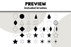 Procreate Basic Shapes 1.0 Stamp Brushes Product Image 5