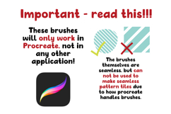 Basic Patterns 1.0 Procreate Brushes Product Image 8