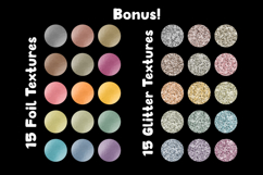 Glitter &amp; Sparkle 2.0 | 72 Glitter Brushes for Procreate Product Image 8