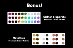 Glitter &amp; Sparkle 2.0 | 72 Glitter Brushes for Procreate Product Image 9