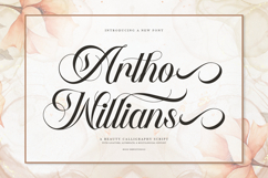Artho Willians | Beauty Calligraphy Script Product Image 1