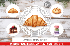 Bakery Sweets Wind Spinner Product Image 1