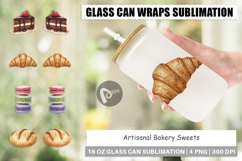 Bakery Sweets Glass Can Product Image 1