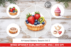 Bakery Sweets Wind Spinner Product Image 1