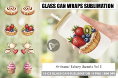 Bakery Sweets Glass Can Product Image 1