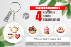 Bakery Sweets Keychain Product Image 1