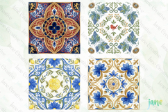 Artisanal Decorative Tile Clipart Bundle Product Image 1