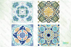 Artisanal Decorative Tile Clipart Bundle Product Image 1