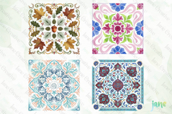 Artisanal Decorative Tile Clipart Bundle Product Image 1