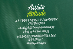 Artista Attitude Bold Marker Signature Script Product Image 10