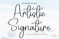 Artistic Signature Product Image 1