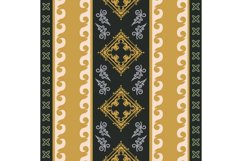 Artistic vintage batik indonesia pattern decorative print Product Image 1
