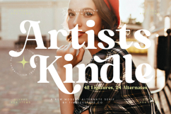 Artists Kindle - New Modern Alternate Serif Product Image 1