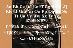 Artists Kindle - New Modern Alternate Serif Product Image 18