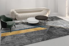 gray blue geometric art texture Product Image 6