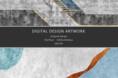 gray blue geometric art texture Product Image 8