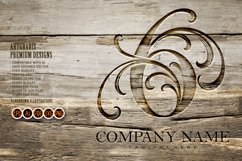 Elegant classics luxury inspired number 6 monogram logo Product Image 4