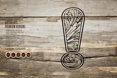 Luxurious accent ornamental exclamation mark illustration Product Image 4