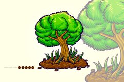 Happy arbor day green trees Illustration Product Image 5