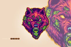 Terrifying angry werewolf zombie monsters Product Image 3