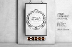 Craft Elegant floral ring frame ornaments Product Image 4