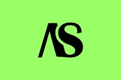 AS Logo Design Product Image 1