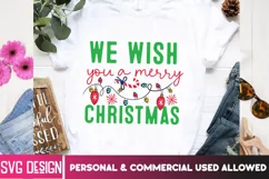 We Wish you a Merry Christmas SVG | Christmas SVG Design Product Image 1