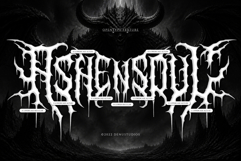 Ashensoul | Black Metal Font Product Image 10