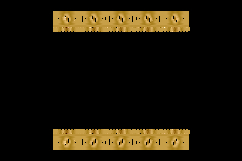 Asian vintage luxury gold frame border decoration element ve Product Image 1