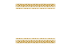 Asian vintage luxury gold frame border decoration element ve Product Image 2