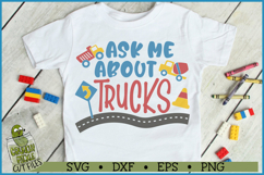 Ask Me About Trucks SVG Product Image 1