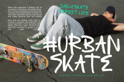 Asphalt Grunge - Modern Handbrush Font Product Image 5