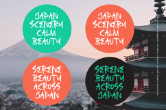 Asphalt Grunge - Modern Handbrush Font Product Image 10