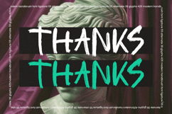 Asphalt Grunge - Modern Handbrush Font Product Image 20