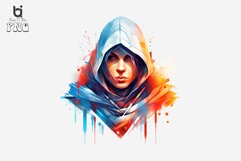 Assassin&#039;s creed watercolor Sublimation Bundle Product Image 8