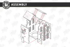 Mini House Nightlight Laser Cut | 3D Night Light | House SVG Product Image 3
